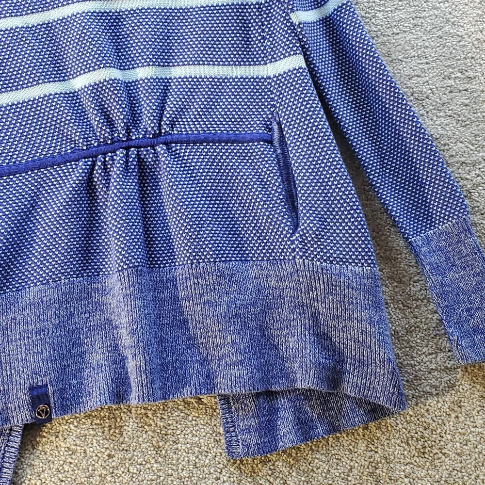 Ivivva Sweater Girls 10 Purple Wrap Cardigan Knitted‎ Open Front Outdoor Casual